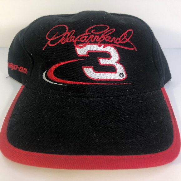 Chase Authentics Dale Earnhardt #3 Strapback Adjustable Hat NASCAR Snap On - Picture 1 of 6